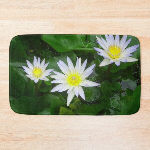 Item preview, Water Lilly, White & Yellow designed and sold by Jeffrey Mask.