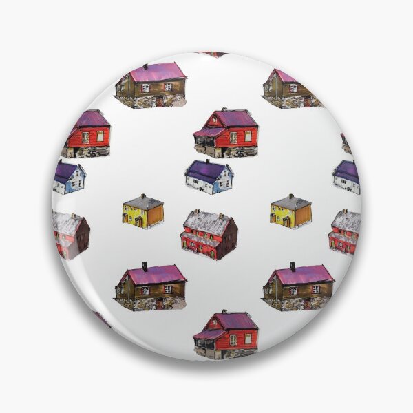 Item preview, Norwegian Houses  designed and sold by LornaBowdenART.