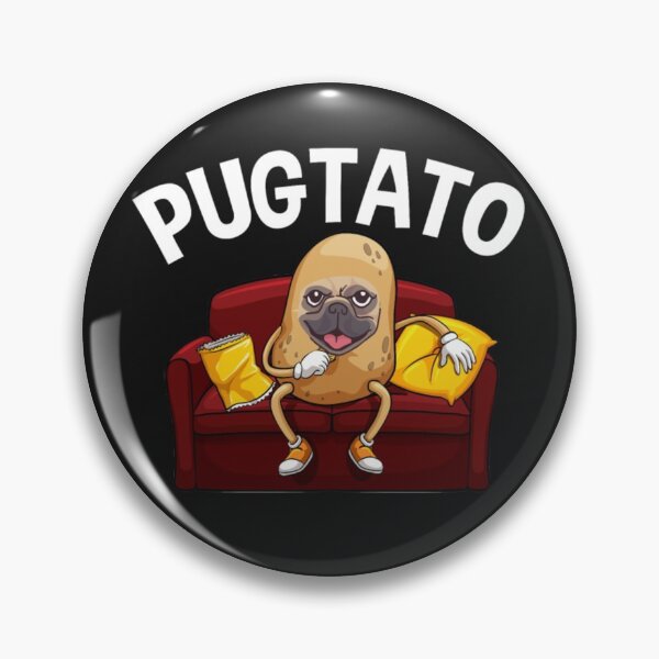 Item preview, Potato pug dog  designed and sold by Clavitaps.
