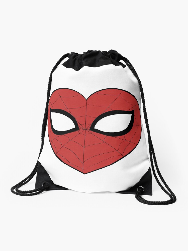 Mochila Spiderman tela y cordones –
