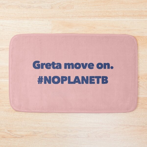 Item preview, Greta Thunberg / No planet B designed and sold by Attenborough_Fan.