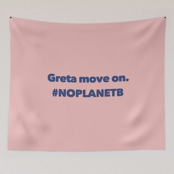 Item preview, Greta Thunberg / Sin planeta B designed and sold by Attenborough_Fan.