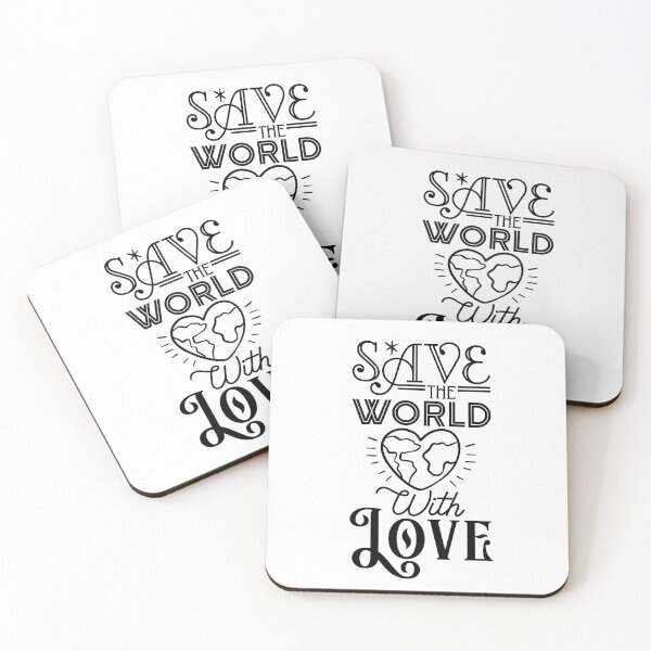 Item preview, Save the World with Love designed and sold by PetaloyPincel.