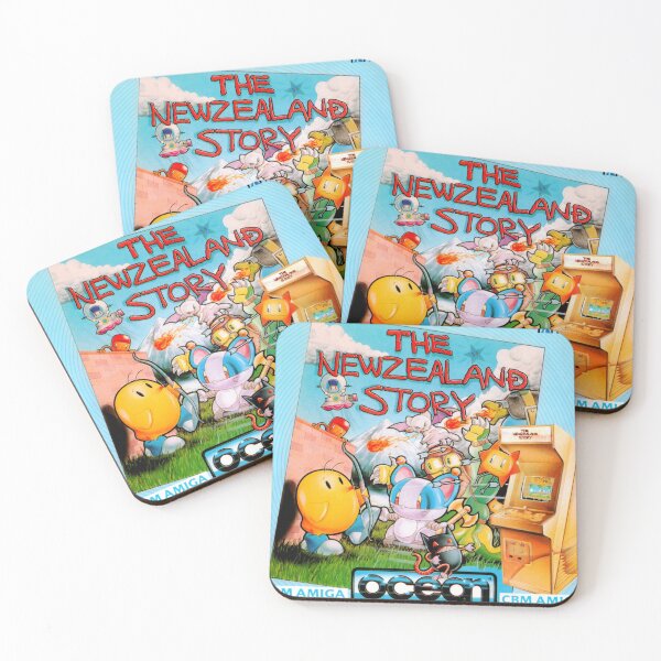 Item preview, Classic Retro Game Cover Art - The Newzealand Story - Amiga designed and sold by dbatista.
