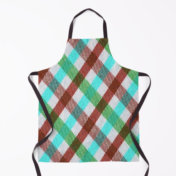 Item preview, Check Stripes Pattern Bed Sheet or Frock Design 9 designed and sold by PodiShawna.
