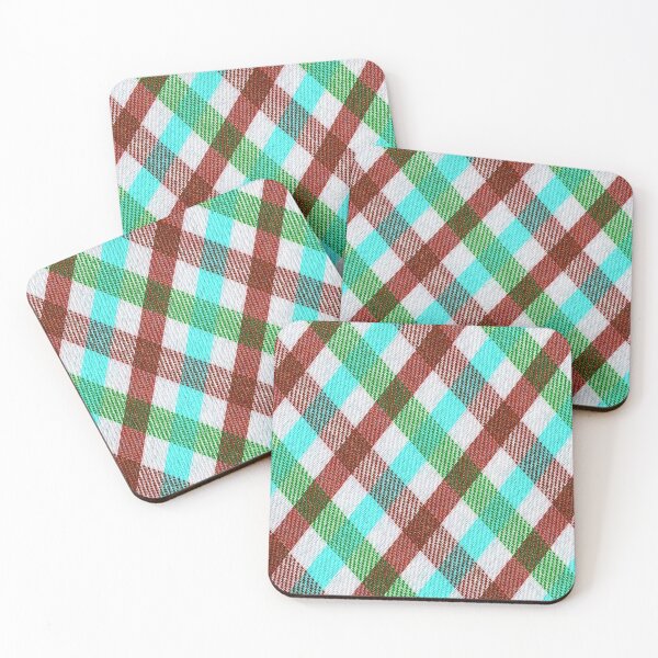 Item preview, Check Stripes Pattern Bed Sheet or Frock Design 9 designed and sold by PodiShawna.