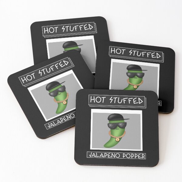 Item preview, Hot Stuffed BBQ Jalapeno Popper  designed and sold by AndApArt.