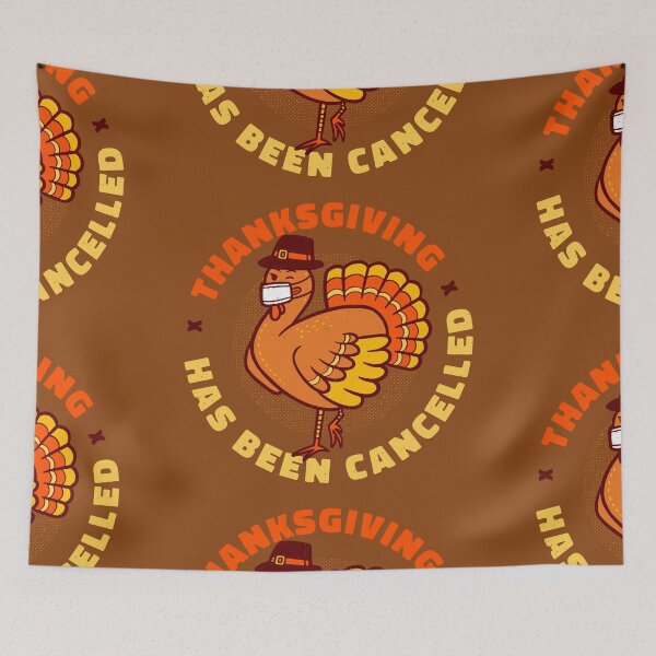Item preview, covid thanksgiving cancelled quarantine lockdown funny designed and sold by Gossip Rag.