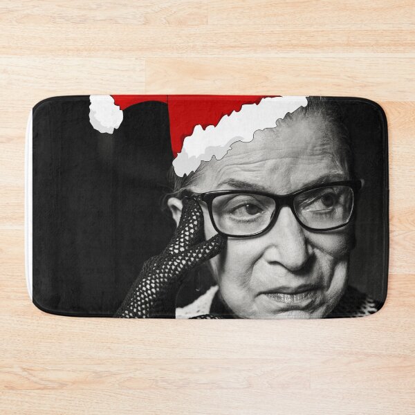 Item preview, Ruth Bader Ginsburg RIP black and white rbg christmas santa hat gift merry christmas designed and sold by emcazalet.