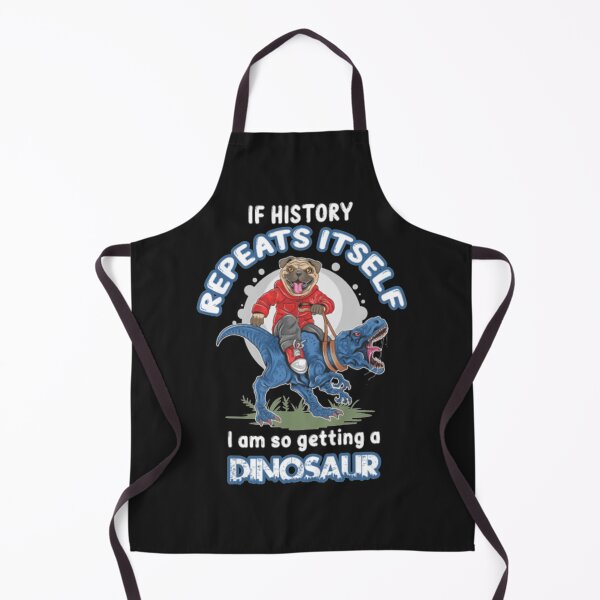 Item preview, Pug rides on a Dinosaur designed and sold by Clavitaps.