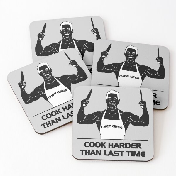 Item preview, Greg Doucette Cook Harder Than Last Time designed and sold by denisseinfeld.