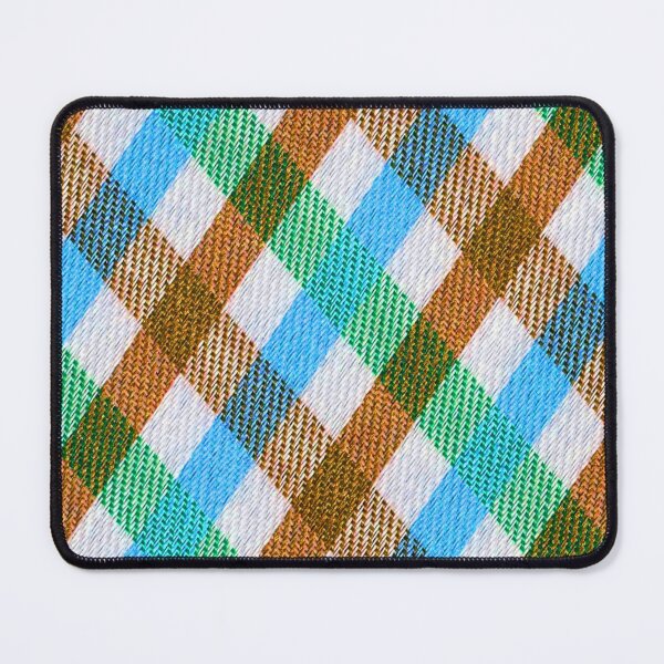 Item preview, Check Stripes Pattern Bed Sheet or Frock Design 10 designed and sold by PodiShawna.