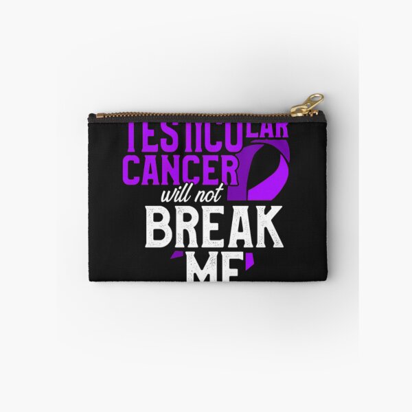 Aperçu de l'œuvre Survivant du cancer des testicules Break Violet créée et vendue par Clavitaps.