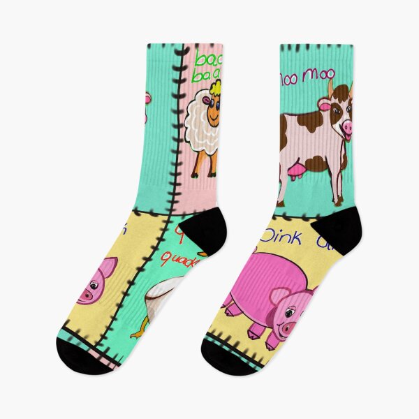 Item preview, Old Macdonald had a farm patchwork quilt and  sounds..and on that farm he had a dog, cow, duck, sheep designed and sold by Artonmytee.