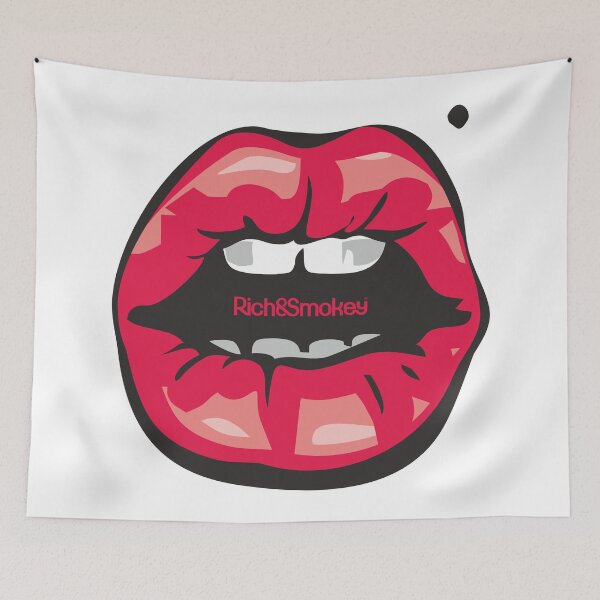 Item preview, Red Lips. Pop art lips. Open mouth. designed and sold by etraveler.