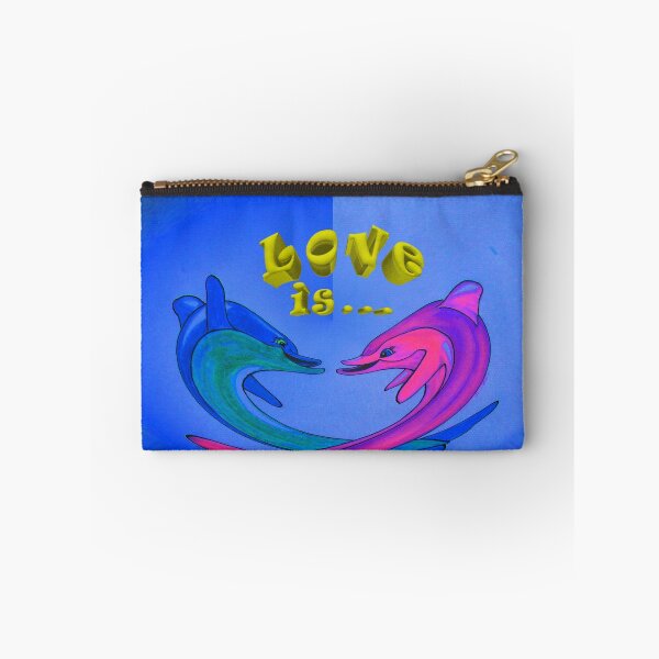 Item preview, Love is... Dolphins designed and sold by Steady Becoming Studio.