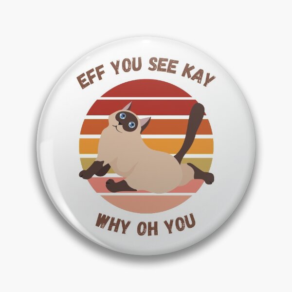 Item preview, Eff ves a kay por qué oh tu gato retro vintage designed and sold by arndesign.