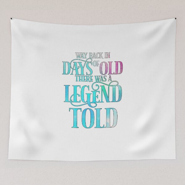 Item preview, Galavant-Inspired "Way Back in Days of Old" designed and sold by mulberrydragon.
