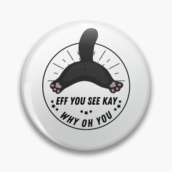 Item preview, Eff ves a kay por qué oh tu gato retro vintage designed and sold by arndesign.