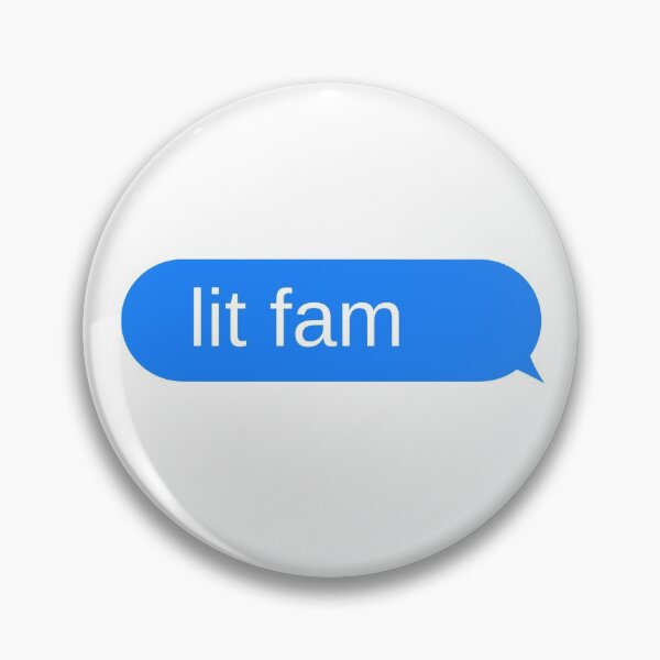 Item preview, Lit Fam Text Message Bubble Design  designed and sold by choceclairs.