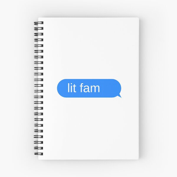 Item preview, Lit Fam Text Message Bubble Design  designed and sold by choceclairs.