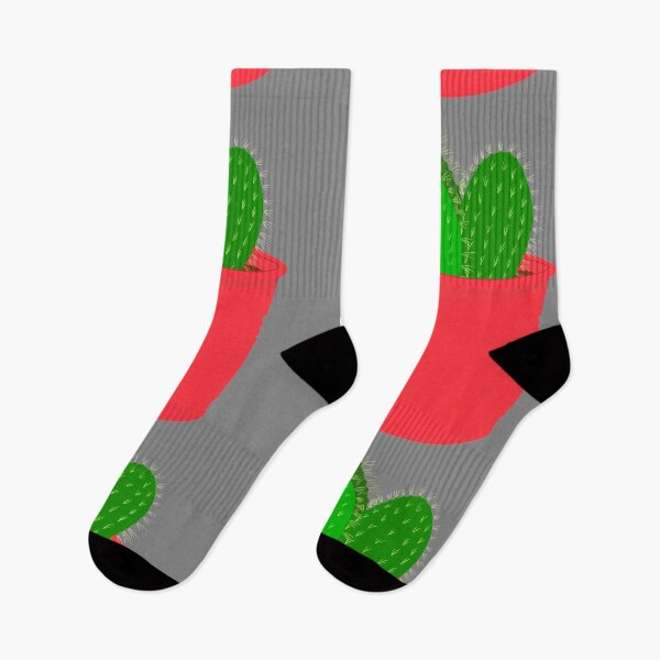 Item preview, Cactus pink coral green designed and sold by ArtSCPdesign.