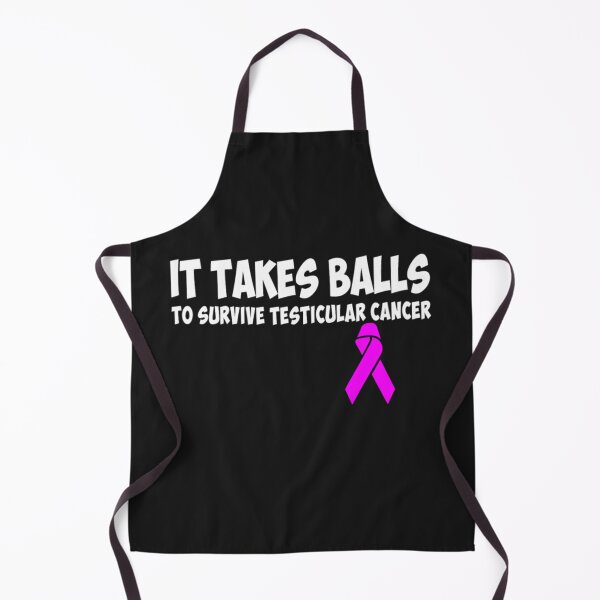 Aperçu de l'œuvre Prend des balles pour survivre au cancer des testicules créée et vendue par Clavitaps.