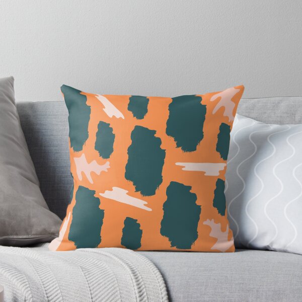 Item preview, parttern shape on a orange background designed and sold by Cata34.