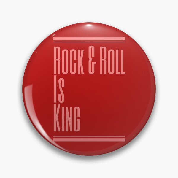 Item preview, Rock _amp_ Roll Is King   designed and sold by SkrrtCrew.
