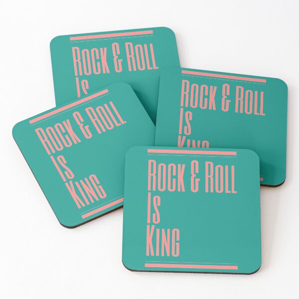 Item preview, Rock _amp_ Roll Is King   designed and sold by SkrrtCrew.