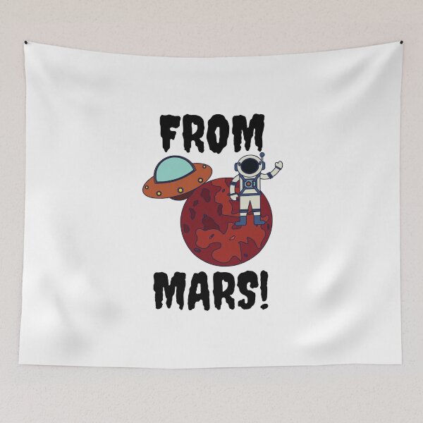 Item preview, Astronaut Cheers From Mars  designed and sold by uranus-art.