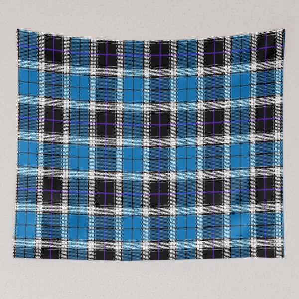Item preview, Check Stripes Pattern Bed Sheet or Frock Design 12 designed and sold by PodiShawna.