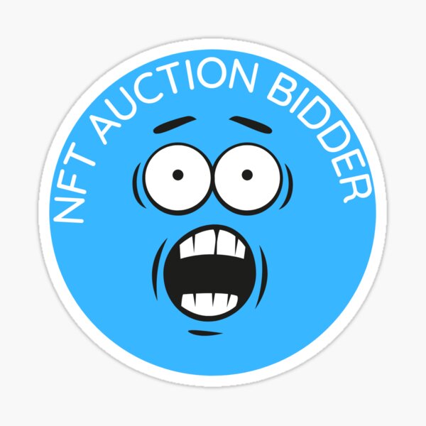 NFT Auction Bidder Sticker