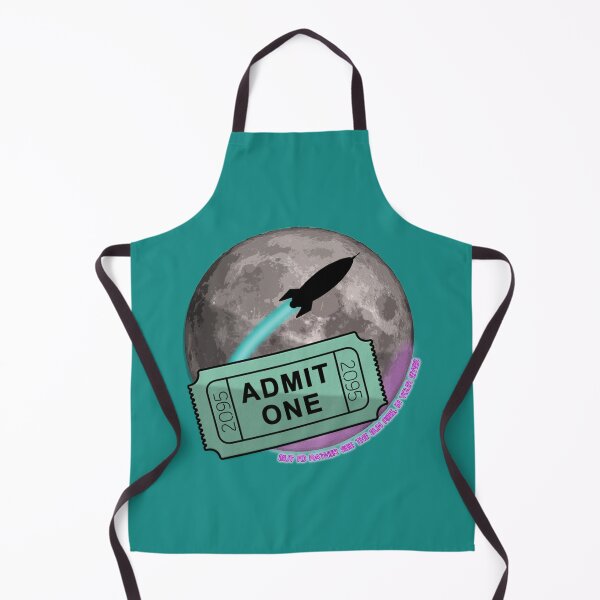 Item preview, Ticket to the moon designed and sold by SkrrtCrew.