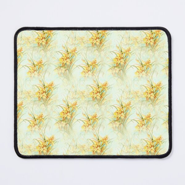 Item preview, Classic Watercolor Yellow flowers pattern designed and sold by RafaelLima7.