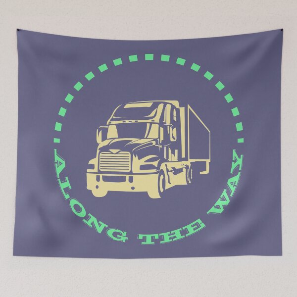 Item preview, truck logo designed and sold by Half Mess.