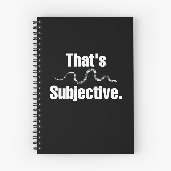 Item preview, That's Subjective designed and sold by Cult-Classics.