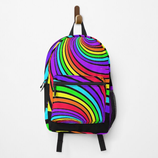 Item preview, Rainbow Swirl, Rainbow Time Tunnel, Pride, Gay, Queer, Abstract Rainbow, rainbow pinwheel designed and sold by Nostrathomas66.