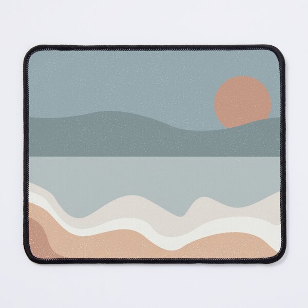 Item preview, Beach sunrise- Mid century art designed and sold by SKdarealshop.