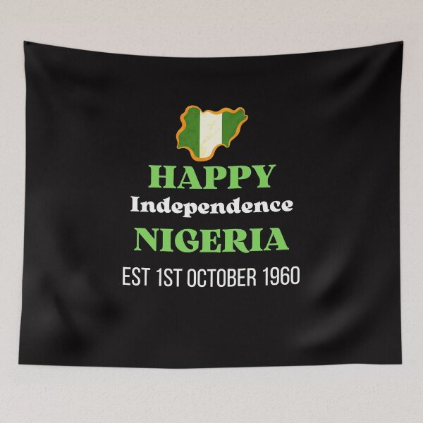 Item preview, Happy Independence Nigeria, Est 1st October 1960, Nigerian T-Shirt designed and sold by Unique styl  DeSigNe.