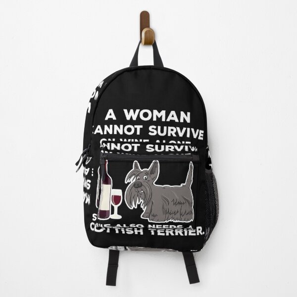 Item preview, Funny Wine and Scottish Lovers Terrier Scottie Dog Mother designed and sold by LAXIR.