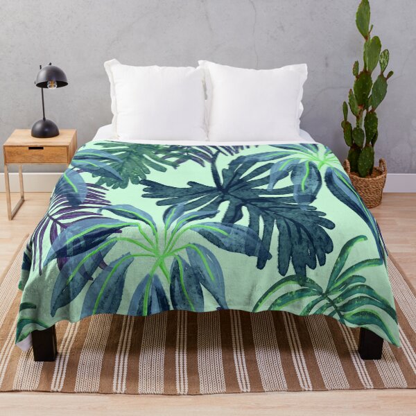 Item preview, Leaf Pattern Bed Sheet or Frock Design 2 designed and sold by PodiShawna.