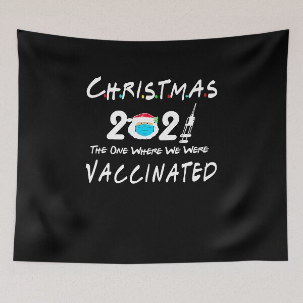 Item preview,  Christmas 2021 - The One Where We Were Vaccinated designed and sold by ilias13.