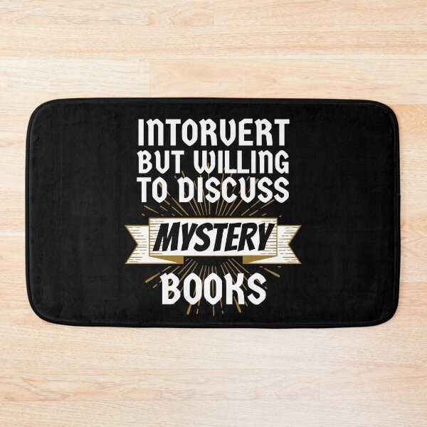 Item preview, Introvert but Willing to Discuss Mystery Books designed and sold by ACC .
