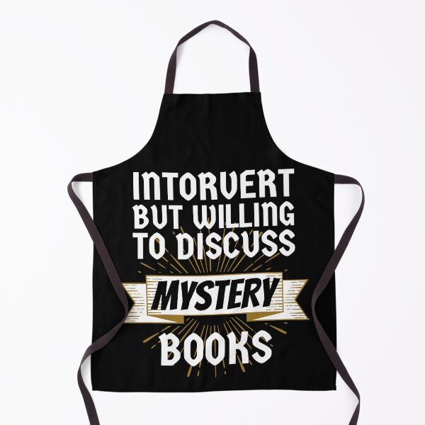 Item preview, Introvert but Willing to Discuss Mystery Books designed and sold by ACC .