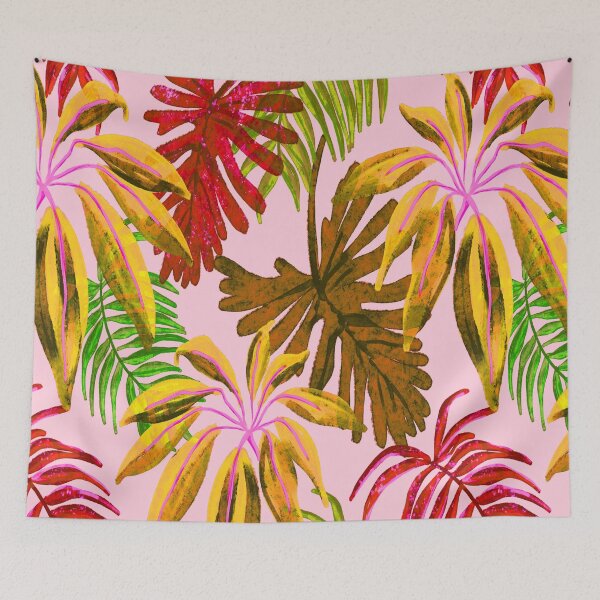 Item preview, Leaf Pattern Bed Sheet or Frock Design 3 designed and sold by PodiShawna.