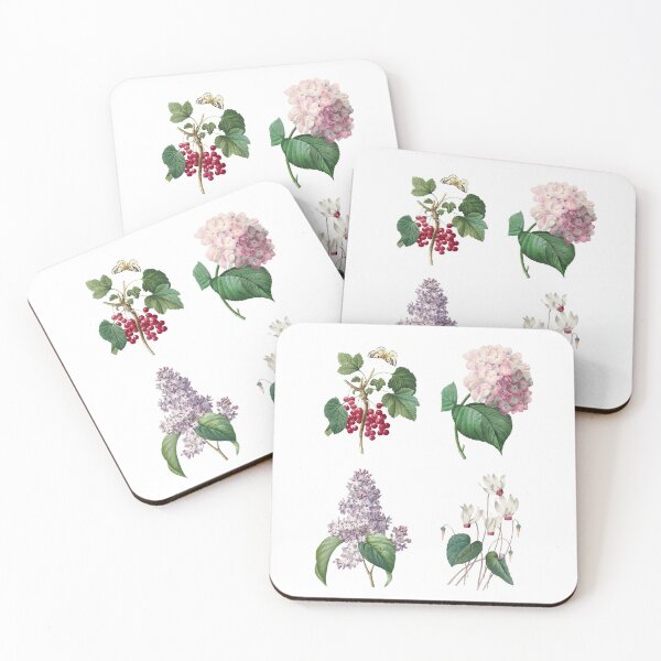 Item preview, Vintage Pink and white flowers pack designed and sold by DaphneKstudio .