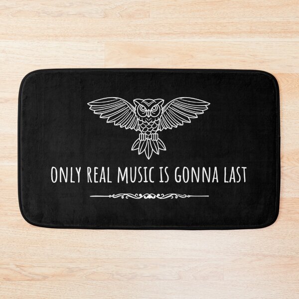 Item preview, Only Real Music Is Gonna Last Popular Music Quote designed and sold by thecooltable.
