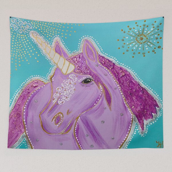 Item preview, Violet Flame Unicorn designed and sold by DivineMother144.