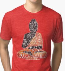 The Eightfold Path Buddha Tri-blend T-Shirt